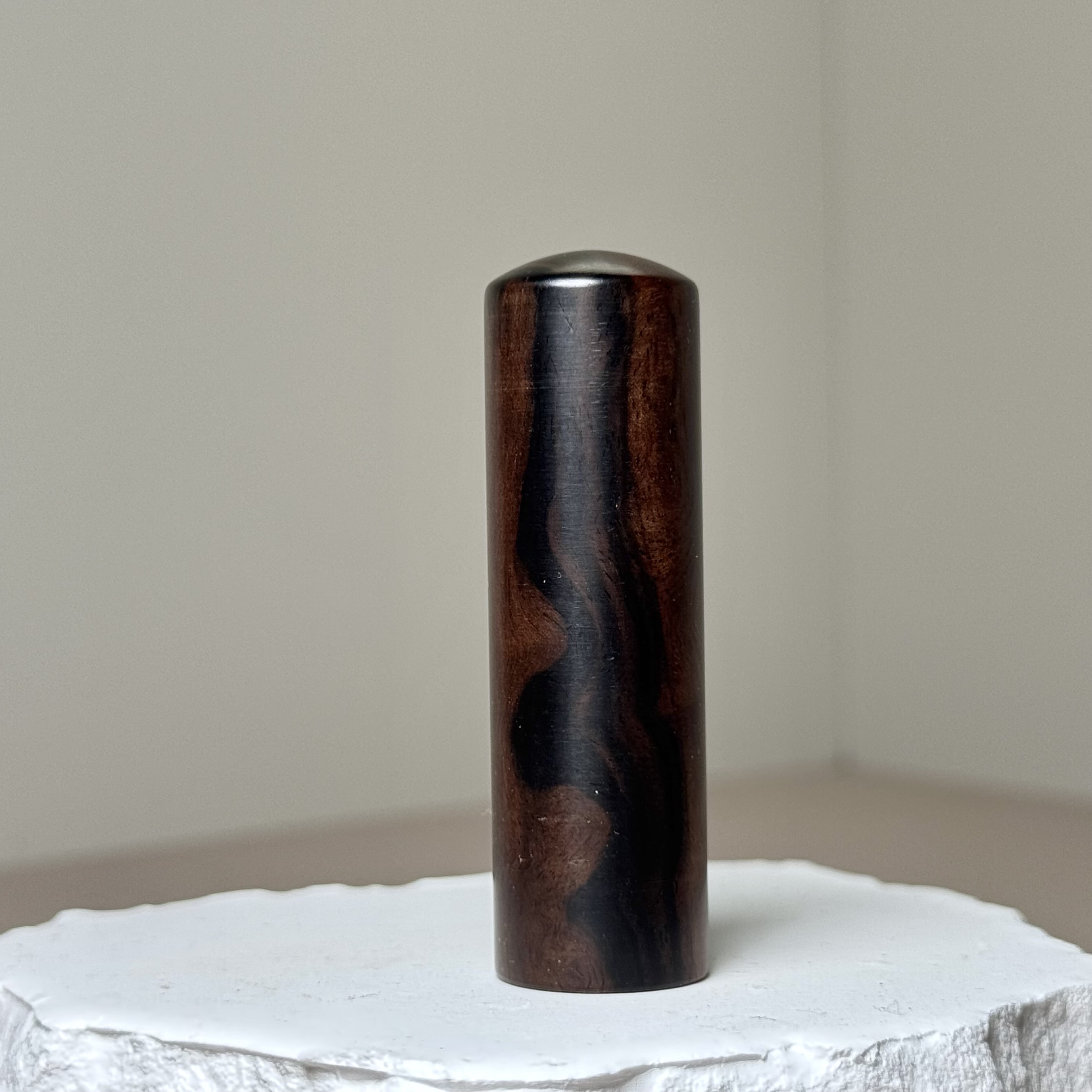 蘇拉威西條文烏木 六分圓章