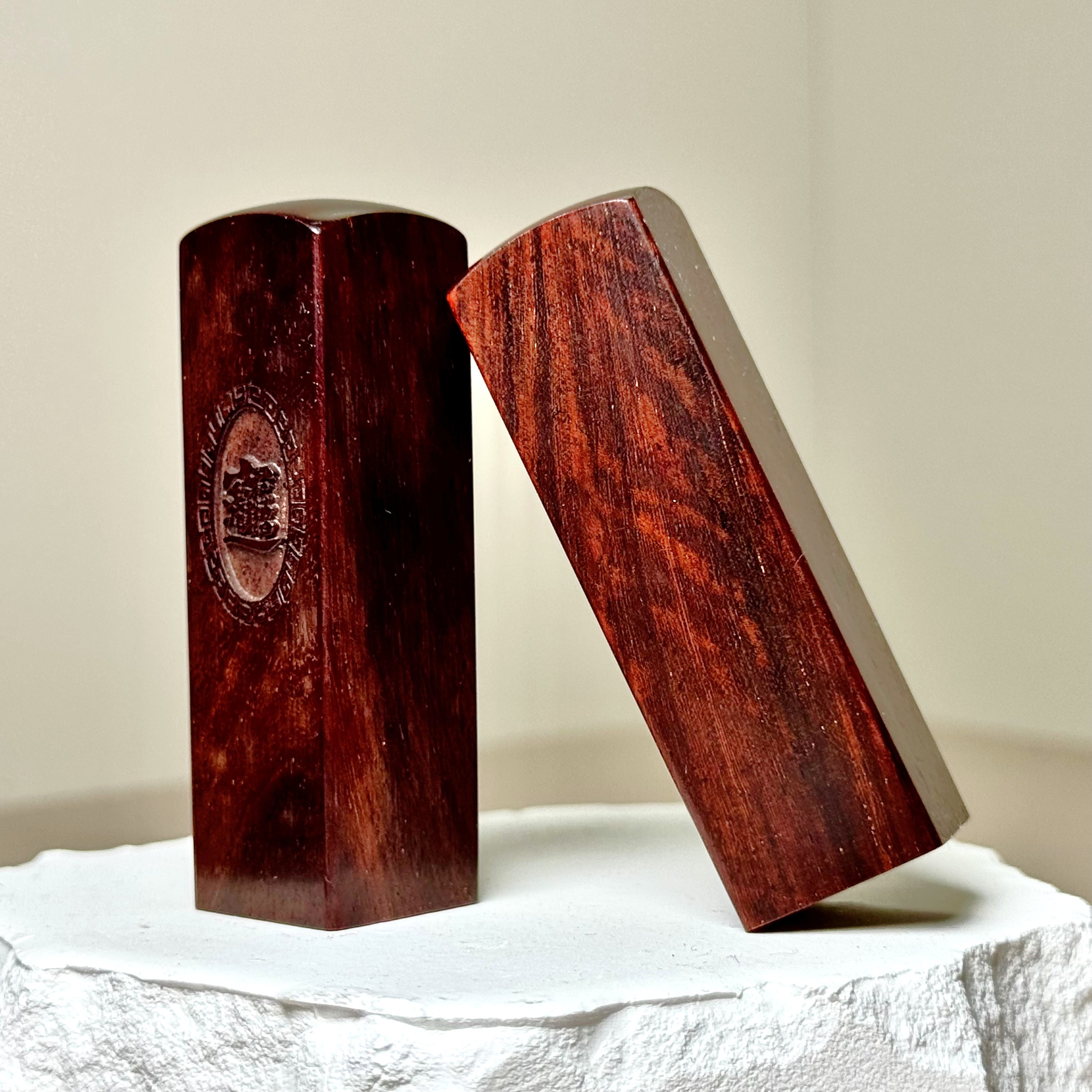 檀香小葉紫檀 六分方章